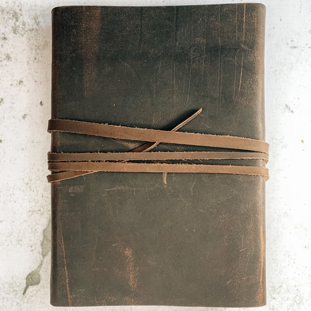 A5 Leather Journals with String