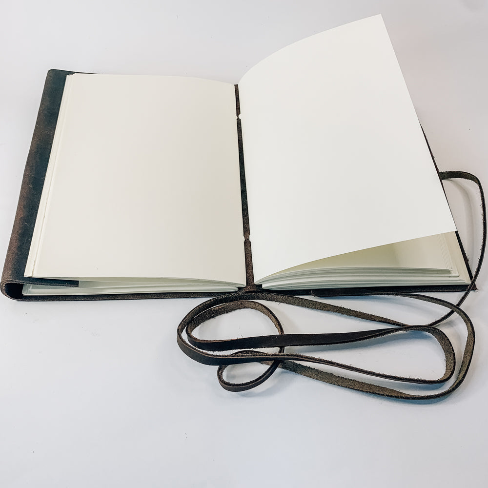 A5 Leather Journals with String – The Pilgrim Shop South Africa